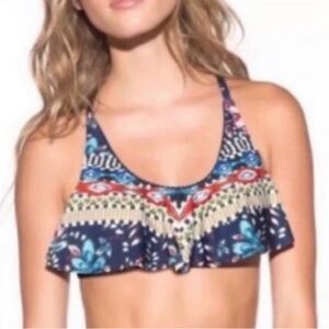 3/$30 Lucky Brand Boho Bikini Top
